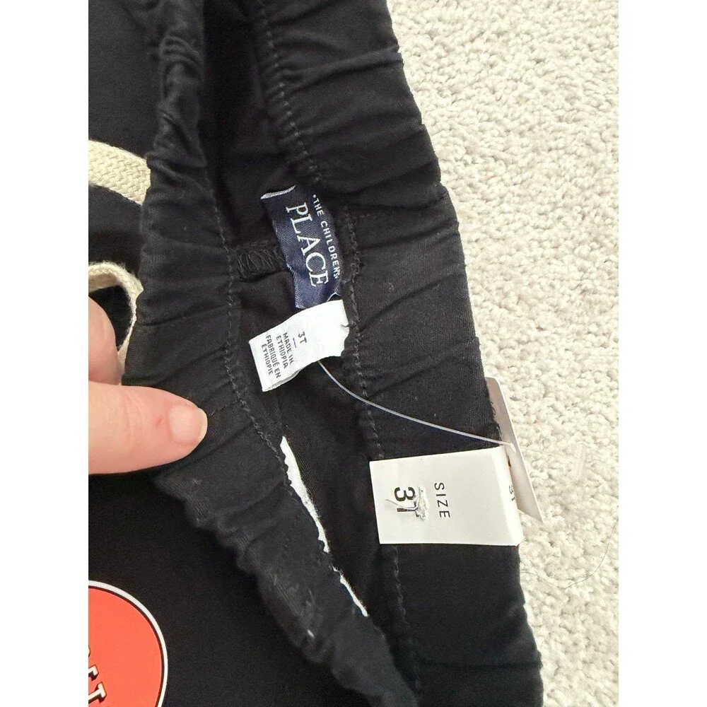 NEW TCP Joggers Black Size 3T Boys The Children’s Place Pants